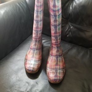 Coach rain boots